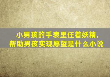 小男孩的手表里住着妖精,帮助男孩实现愿望是什么小说