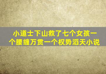 小道士下山救了七个女孩一个腰缠万贯一个权势滔天小说