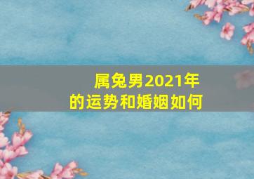 属兔男2021年的运势和婚姻如何