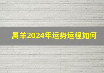 属羊2024年运势运程如何