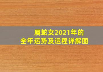 属蛇女2021年的全年运势及运程详解图