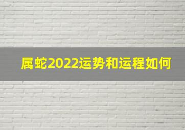 属蛇2022运势和运程如何