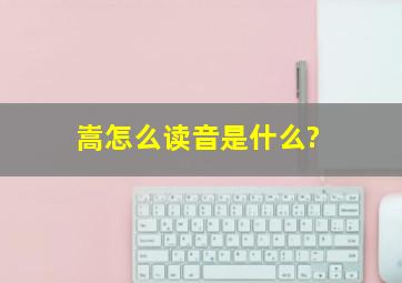 嵩怎么读音是什么?