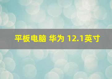 平板电脑 华为 12.1英寸