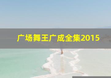 广场舞王广成全集2015