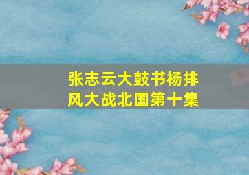 张志云大鼓书杨排风大战北国第十集