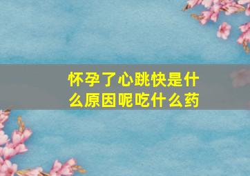 怀孕了心跳快是什么原因呢吃什么药