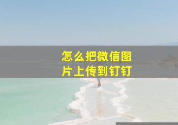 怎么把微信图片上传到钉钉