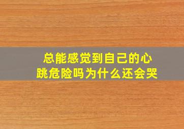 总能感觉到自己的心跳危险吗为什么还会哭