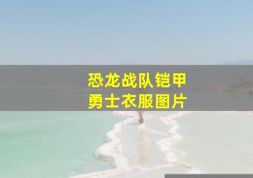 恐龙战队铠甲勇士衣服图片