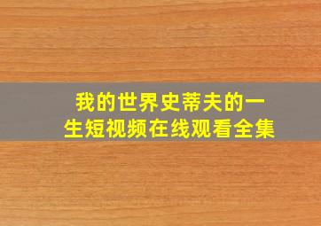 我的世界史蒂夫的一生短视频在线观看全集