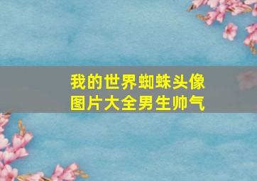 我的世界蜘蛛头像图片大全男生帅气