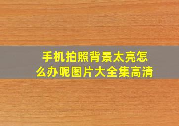 手机拍照背景太亮怎么办呢图片大全集高清