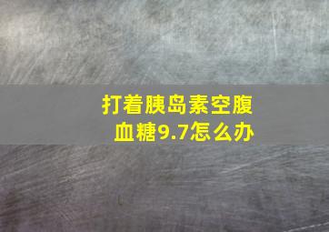 打着胰岛素空腹血糖9.7怎么办