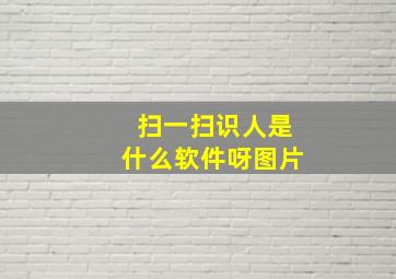 扫一扫识人是什么软件呀图片