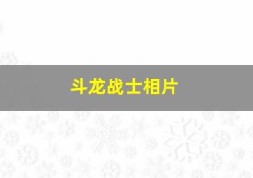 斗龙战士相片