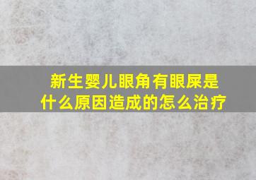 新生婴儿眼角有眼屎是什么原因造成的怎么治疗