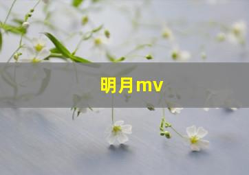 明月mv