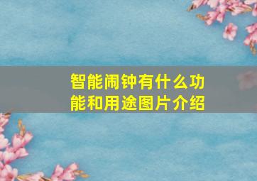 智能闹钟有什么功能和用途图片介绍