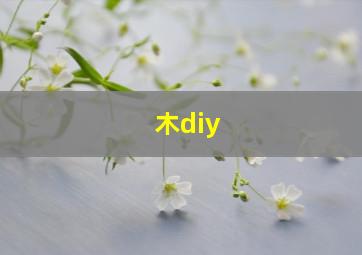 木diy