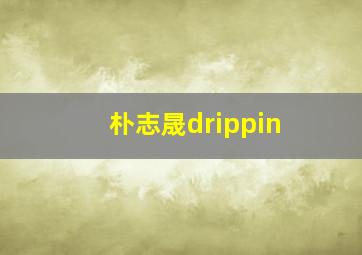 朴志晟drippin