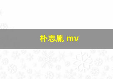 朴志胤 mv