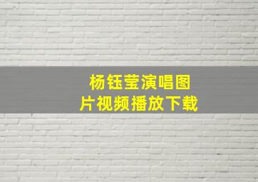 杨钰莹演唱图片视频播放下载