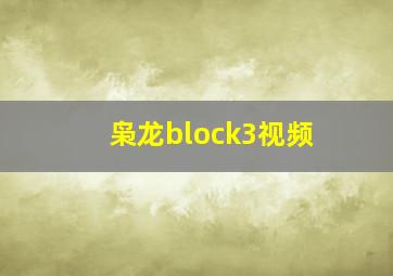 枭龙block3视频