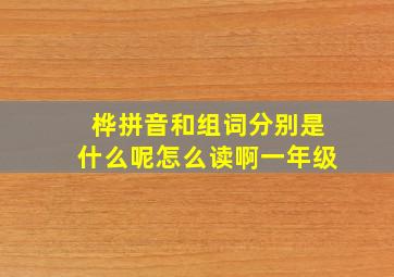 桦拼音和组词分别是什么呢怎么读啊一年级