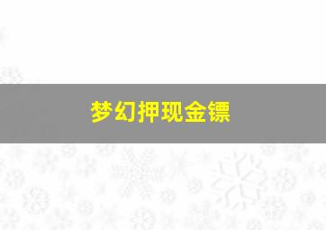 梦幻押现金镖