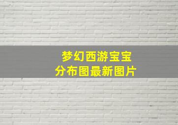 梦幻西游宝宝分布图最新图片