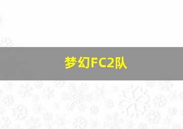 梦幻FC2队