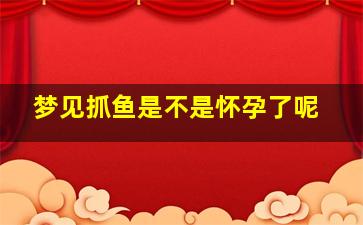 梦见抓鱼是不是怀孕了呢