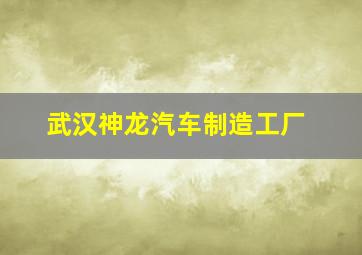 武汉神龙汽车制造工厂