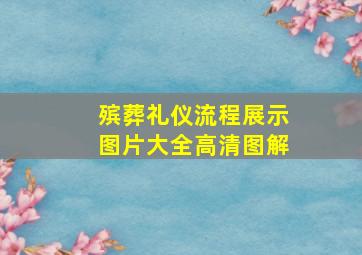 殡葬礼仪流程展示图片大全高清图解