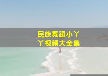 民族舞蹈小丫丫视频大全集