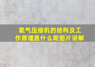 氢气压缩机的结构及工作原理是什么呢图片讲解