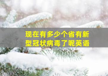 现在有多少个省有新型冠状病毒了呢英语