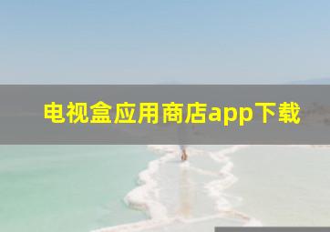 电视盒应用商店app下载