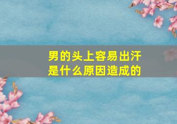 男的头上容易出汗是什么原因造成的