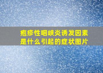 疱疹性咽峡炎诱发因素是什么引起的症状图片