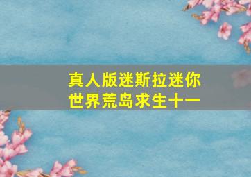 真人版迷斯拉迷你世界荒岛求生十一