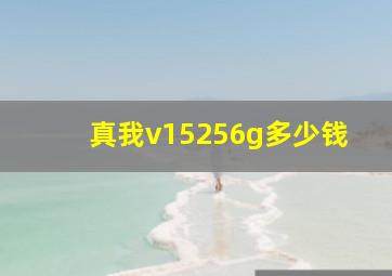 真我v15256g多少钱