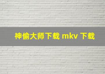 神偷大师下载 mkv 下载