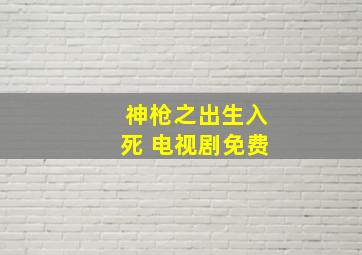 神枪之出生入死 电视剧免费