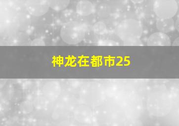 神龙在都市25