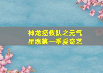 神龙拯救队之元气星魂第一季爱奇艺