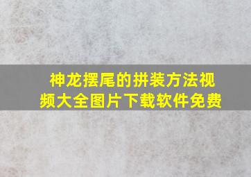 神龙摆尾的拼装方法视频大全图片下载软件免费