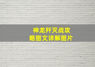 神龙歼灭战攻略图文详解图片