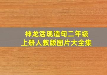 神龙活现造句二年级上册人教版图片大全集